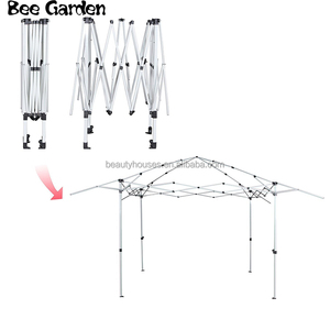 Gazebo del jardín con <span class=keywords><strong>los</strong></span> lados tienda al aire libre impermeable del partido del toldo de la marquesina del PE - Product Image 4
