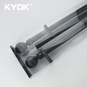 Semplice Asta di Tenda Tubo di Pali di Ferro In Acciaio di Plastica di Alluminio Accessori Per Tendaggi <span class=keywords><strong>Hardware</strong></span> <span class=keywords><strong>Set</strong></span> Asta di Tenda Per La Decorazione Domestica - Product Image 6