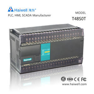 Haiwell T48S0T <span class=keywords><strong>48</strong></span> IO点Modbus RS485 RS232 plc車の警報システムソフトウェア簡単に使用 - Product Image 2