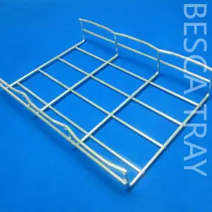 Q235 SS316 SS304 Stainless Steel Wire Mesh Basket Cable Tray