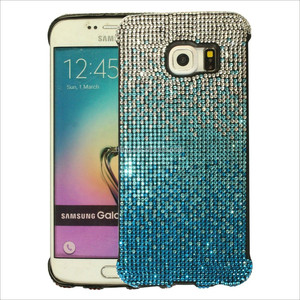 Google último nuevo producto caliente cielo azul Rhinestone caja del teléfono del Diamante Para <span class=keywords><strong>samsung</strong></span> galaxy S6 s7 - Product Image 2
