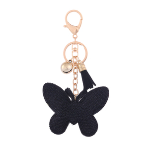 LLavero de oro joyería rhinestone mariposa minions llavero nuevos productos frescos llaveros - Product Image 6
