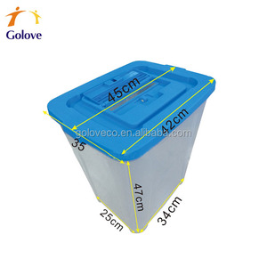 60L plástico <span class=keywords><strong>urnas</strong></span> para África 2018 elección - Product Image 3