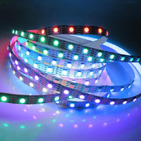 Tira de LED RGB Direccionable de 12V, Programable, WS2815, 60/m, con Carcasa de PC para Aplicaciones en Almacenes