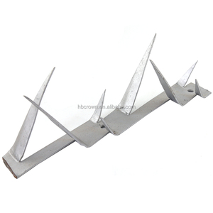 Puntas de alambre de acero galvanizado para maquinilla de afeitar antiescalada, puntas de pared antiescalada de seguridad para paneles de vallas y tapas de pared - Product Image 2