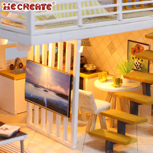 <span class=keywords><strong>Casa</strong></span> <span class=keywords><strong>de</strong></span> <span class=keywords><strong>Muñecas</strong></span> <span class=keywords><strong>de</strong></span> Madera para Niños, Kit <span class=keywords><strong>de</strong></span> <span class=keywords><strong>Casa</strong></span> <span class=keywords><strong>de</strong></span> <span class=keywords><strong>Muñecas</strong></span> en Miniatura <span class=keywords><strong>de</strong></span> Madera para Armar, Nuevo 2019 - Product Image 5