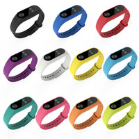Correa de silicona para reloj inteligente, para mi pulsera de silicona TPU 3, 2, 1, xiaomi band3, xiaomi miband m2, xiaomi mi mi3 dual m3 band2 1s m5 dual
