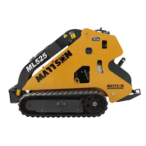 Kaliteli ML525 çin Mini tekerlekli Mini nokta dönüşlü yükleyici ekleri Skid Steer