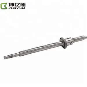 Factory direct sales rolled ball screw 3000mm +SFU2510 25mm diameter with lead 10mm ball screw with servo motor