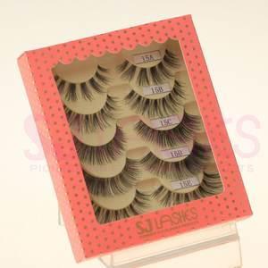 OEM/निजी लेबल/खुद के ब्रांड चलाओ पैकेजिंग 100% रेमी मानव बाल झूठी Eyelashes - Product Image 6