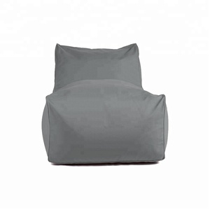 เก้าอี้บีนแบ็กกันคราบสีเทาและกันน้ำ - Product Image 3