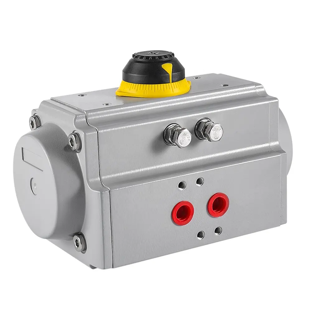 Hoge Kwaliteit AT-52DA Serie Dubbelwerkend Geëxtrudeerd Aluminium Pneumatische Actuator China Fabrikant