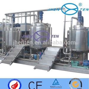 Réacteurs chimiques en acier inoxydable Réservoir de mélange de fusion de chocolat sanitaire Réservoir de réacteur pour équipement de traitement des grains