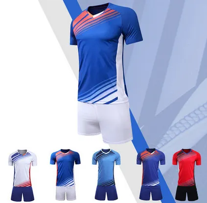 Camisa de futebol importada da china, conjunto de uniformes de futebol jovem da tailândia
