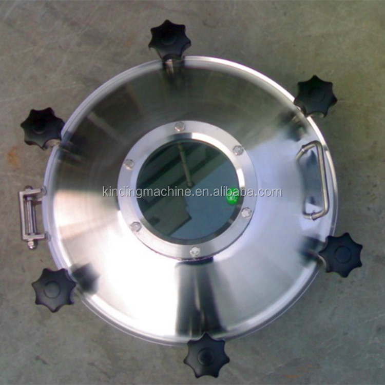 Крышка люка из нержавеющей стали SS304/316L с санитарным давлением