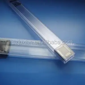 pvc plastic extrusion antistatic IC tube