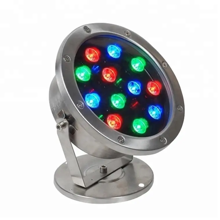 Nuovo Design RGB DMX Variabile IP68 9 w Ha Condotto La Luce Fontana Subacquea Lampada Piscina