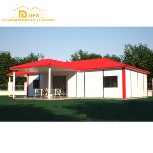 Maisons modulaires préfabriquées à faible coût et plus économique pour les villas et les abris de voiture en panneau sandwich - Product Image 6