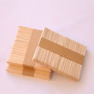 wooden ice cream sticks , popsicle sticks 100% natural wood