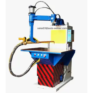 flexible arm table spot welding machine double arm Multi-point Rotary Arm Table Spot Welding Machine price