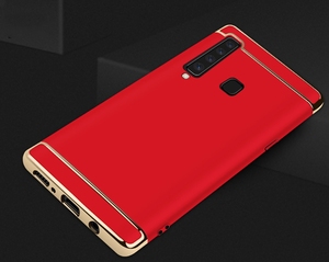Slim 3 en 1 Marco galvanizado esmerilado duro PC funda de teléfono para <span class=keywords><strong>Samsung</strong></span> <span class=keywords><strong>Galaxy</strong></span> a05s a05 F34 <span class=keywords><strong>f54</strong></span> A9 2018 ultra delgado contraportada - Product Image 2