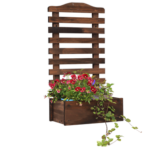 Support mural en <span class=keywords><strong>bois</strong></span> pour plantes, pot de fleurs, <span class=keywords><strong>étagère</strong></span>, porte-<span class=keywords><strong>plante</strong></span>, décoration intérieure et extérieure, salon, balcon, <span class=keywords><strong>étagère</strong></span> de présentation - Product Image 4