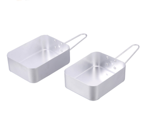 Chảo Màu Xanh Lá Thể Thao Săn Bắn Bằng Thiếc Tròn Tiện Dụng Có Tay Cầm Nắp Đậy Đĩa Độ Dày 1Mm 3 Trong 1 - Product Image 5