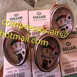 Sullair compressore parte/compressore d'aria della vite accessorio/calibro diff pressione/250003-798