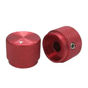 Rotary Electrical Control Potentiometer Knob, Aluminum Audio and Guitar Accessories with Anodized, Colorful Switch Knobs
