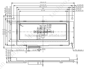 Gráficos module19264 lcd cog 19264 - Product Image 1