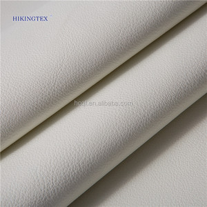 Clásica al por mayor litche blanco grano cuero rexine para sofá - Product Image 2