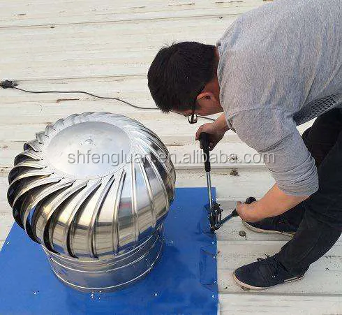 Dach extractor fan wind angetriebene turbine luft ventilator dach fan