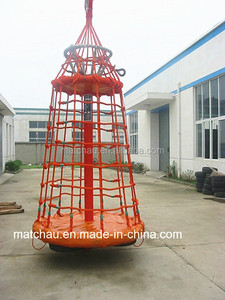 Cesto di Trasferimento Personale in Rete di Nylon ad Alta Resistenza per 4 Persone <span class=keywords><strong>con</strong></span> Piastra in Acciaio Inox 316 per Uso Marino Offshore - Product Image 6