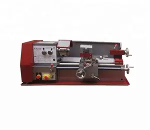 Excellent Performance Long Service Life Automatic Ky250 Bench Lathe 38mm Spindle Bore Variable Speed Lathe