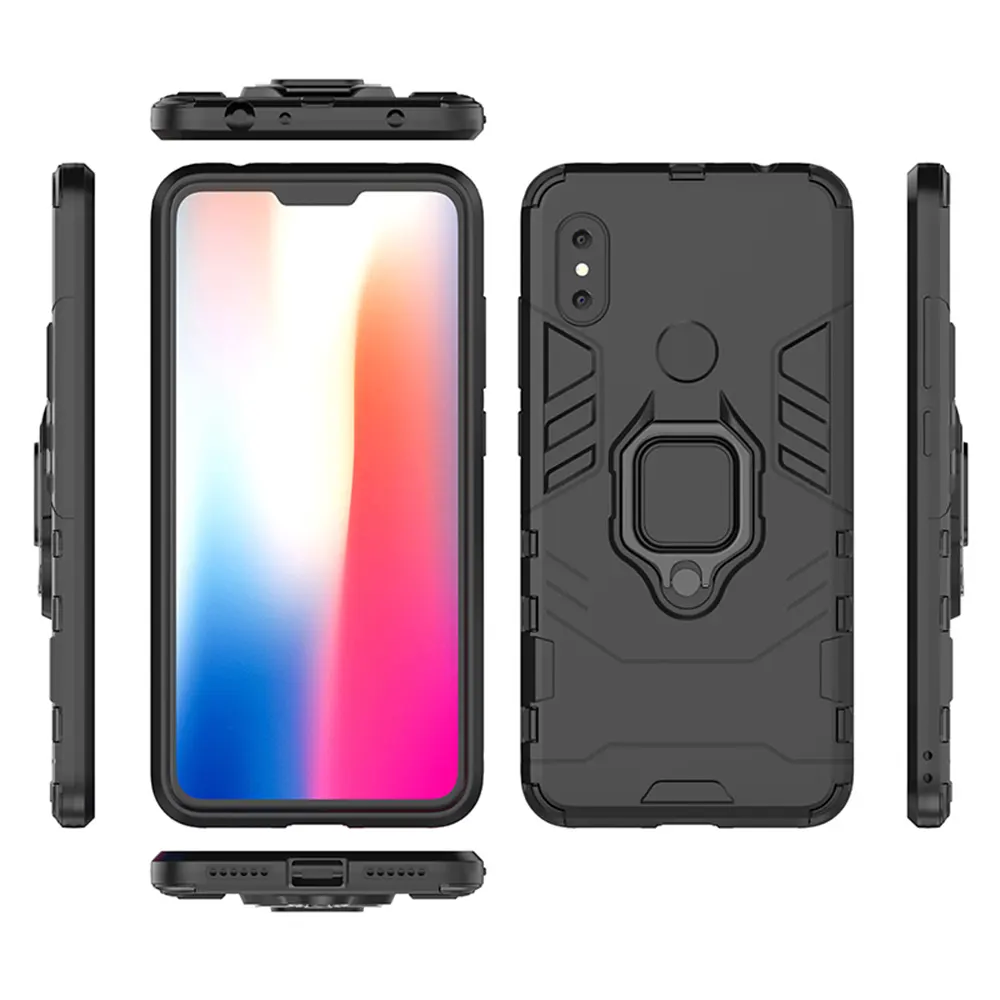 Ring Case For Xiaomi Redmi Note 6 Pro Magnetic Car Holder Case For Redmi Note 6 Shockproof Phone Cover
