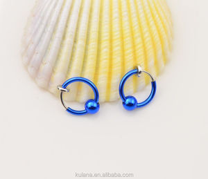 Piercings con bola, Material médico de imitación, sin perforación, novedad de 2015 - Product Image 4