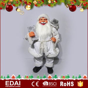 2017 al por mayor <span class=keywords><strong>de</strong></span> color personalizado 60 cm Santa Claus <span class=keywords><strong>muñeca</strong></span> <span class=keywords><strong>de</strong></span> plástico con ropa <span class=keywords><strong>de</strong></span> tela para la decoración <span class=keywords><strong>de</strong></span> Navidad - Product Image 1