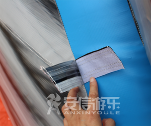 Tobogán Acuático Inflable Personalizado de 20 Pies con Piscina, Diseño de Roca Gris, Hecho en China - Product Image 6