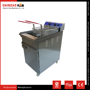 CHINZAO Alibaba Vente Chaude 35L Capacité D'huile Électrique Profonde Français Frites Friteuse Pour Court Ordre - Product Image 1
