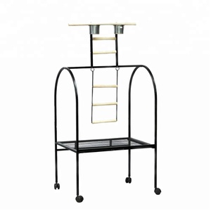 Gabbia per Uccelli Extra Large Economica in Ferro, Ecologica, per Allevamento di Pappagalli e Canarini, con Vassoio in Plastica, Spedizione Gratuita, Impilabile - Product Image 1