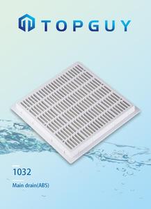 Tonguy mô hình 1030 cao ABS sàn công nghiệp cống 2 inch Trắng Spa hồ bơi tràn cống phụ kiện thay thế - Product Image 4