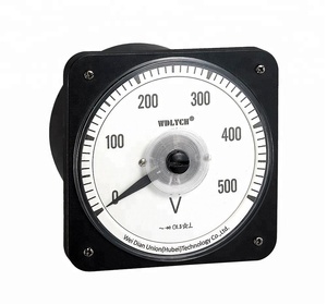 AC0-500V Kare Yuvarlak Analog Voltmetre Deniz Uygulamaları Için