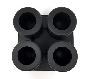 4 Cangkir Cetakan Kaca Shot Es Silikon, Pembuat Kaca Es, Cetakan Penembak Es Silikon - Product Image 4