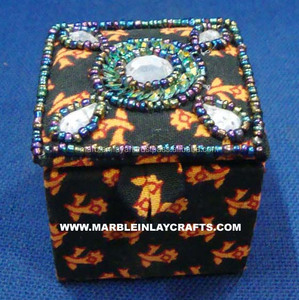 Most Expensive Handmade Embroidery <b>Black</b> Jewelry <b>Box</b> <b>For</b> Jewelry <b>Storage</b> - Product Image 1