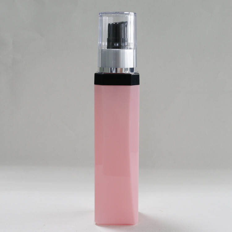 60 ML body lotion empty plastic cosmetic frasco de perfume con atomizador