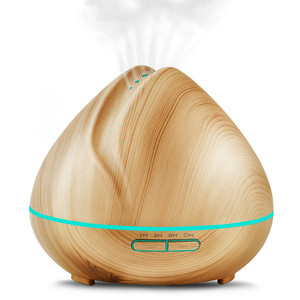 <span class=keywords><strong>Amazon</strong></span> <span class=keywords><strong>nebulizador</strong></span> humidificador de aire difusor ultrasónico LED grano de madera aromaterapia al por mayor - Product Image 1