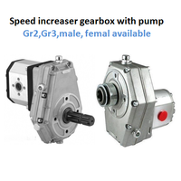 Gearbox PTO Peningkat Kecepatan 60002-6 untuk Traktor