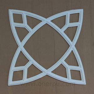 HN-K0XX Polyuréthane plafond décor moulage PU <span class=keywords><strong>plaque</strong></span> murale décorative - Product Image 3