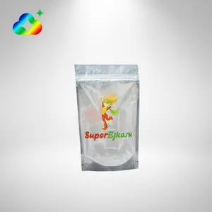 Logo Size Custom Printed Smell Proof Recyclable Packaging Bags Clear Plastic Stand Up Pouches With Zipper For Food Snack Liquid