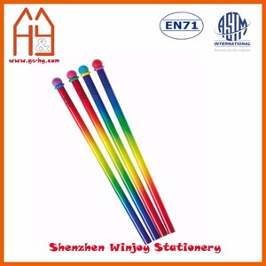 <span class=keywords><strong>Crayon</strong></span> de couleur arc-en-ciel personnalisé avec mine grise HB pour enfants, crayons cadeaux brillants en feuille <span class=keywords><strong>laser</strong></span> en vrac. - Product Image 6